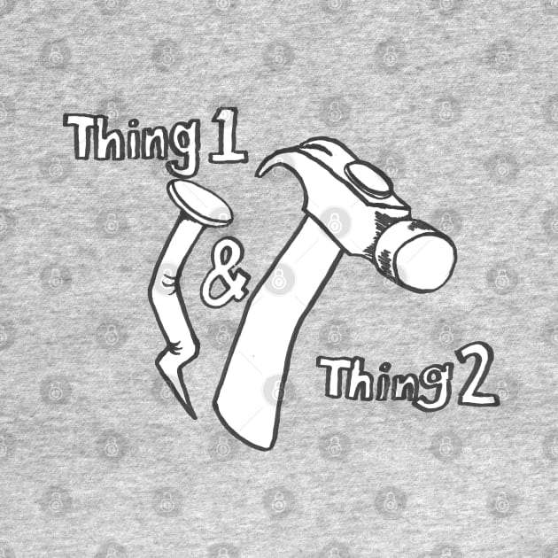 Thing 1 &Thing 2 by atadrawing